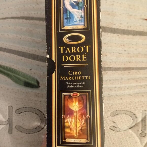 Coffret Complet Le Tarot Doré de Ciro Marchetti (Français) - Excellent État - Picture 7 of 9